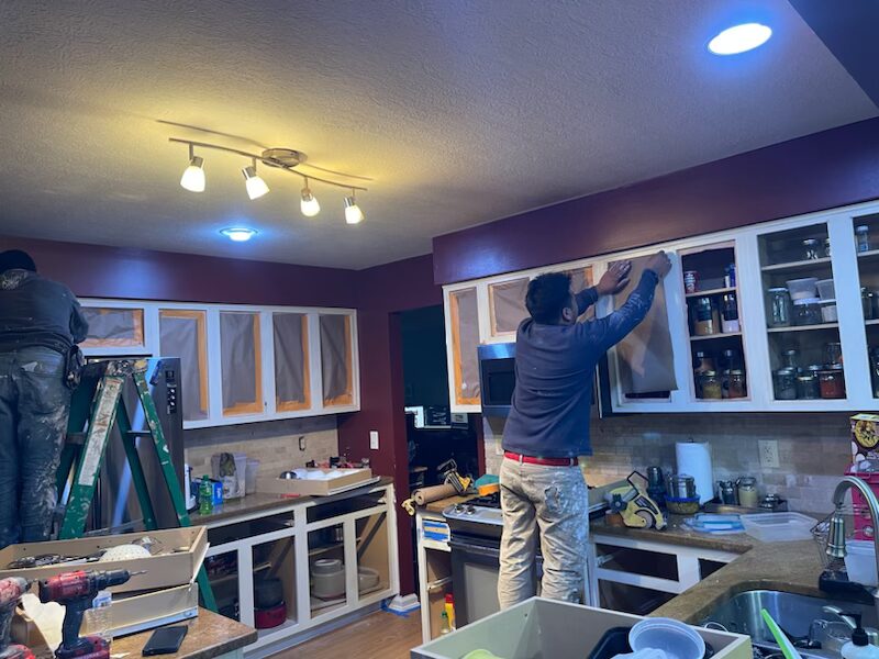 Professional wood staining service in Columbus, OH