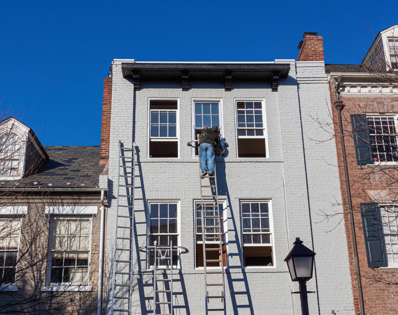Professional Painting Company in Delaware County, OH refreshing a residential home