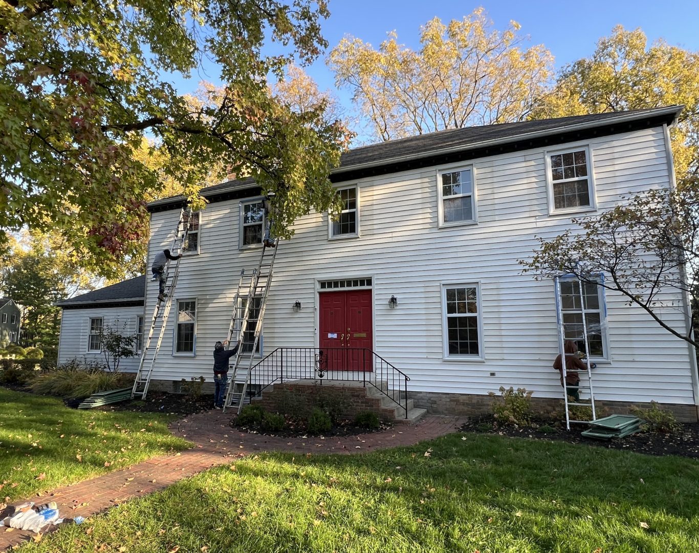 Beautifully painted home exterior in Westerville, OH