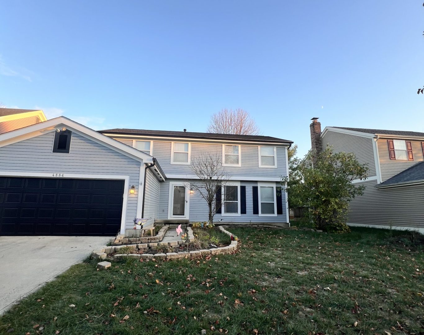 Green Diamond Painting professionals working on exterior home painting in Dublin, OH