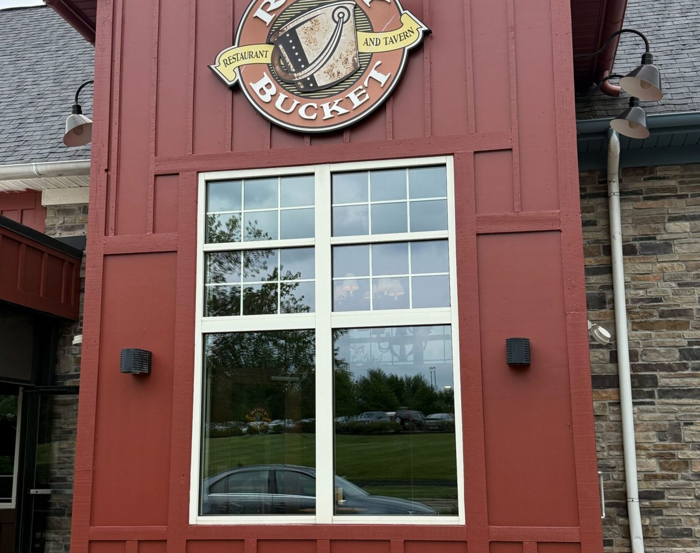 Green Diamond Painting professionals working on exterior home painting in Dublin, OH